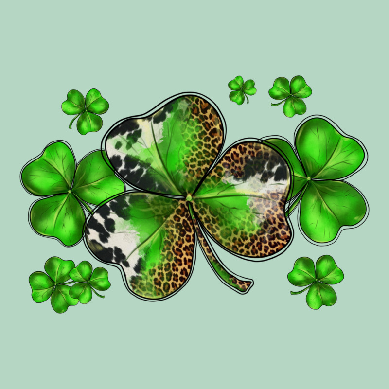 St. Patricks Day Shamrocks Classic Tee by BarkalooDesign | Teevron