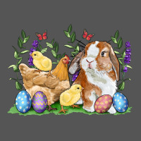 Easter Bunny And Chicks With Floral Zipper Hoodie | Teevron
