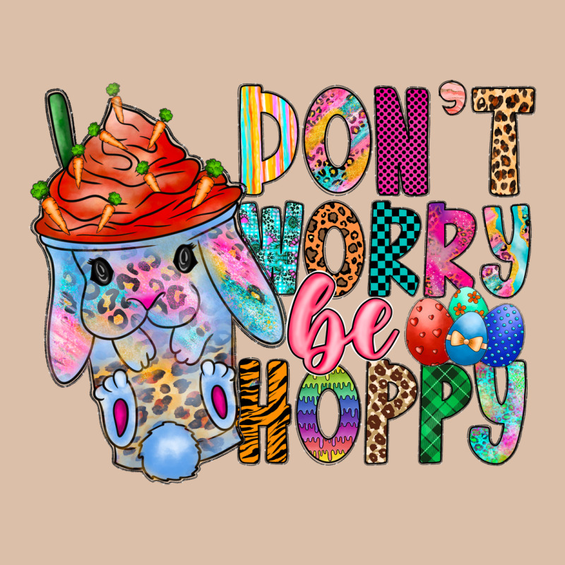 Don T Worry Be Hoppy Easter Urban Heavy Tee by CowhideDigitalArt | Teevron