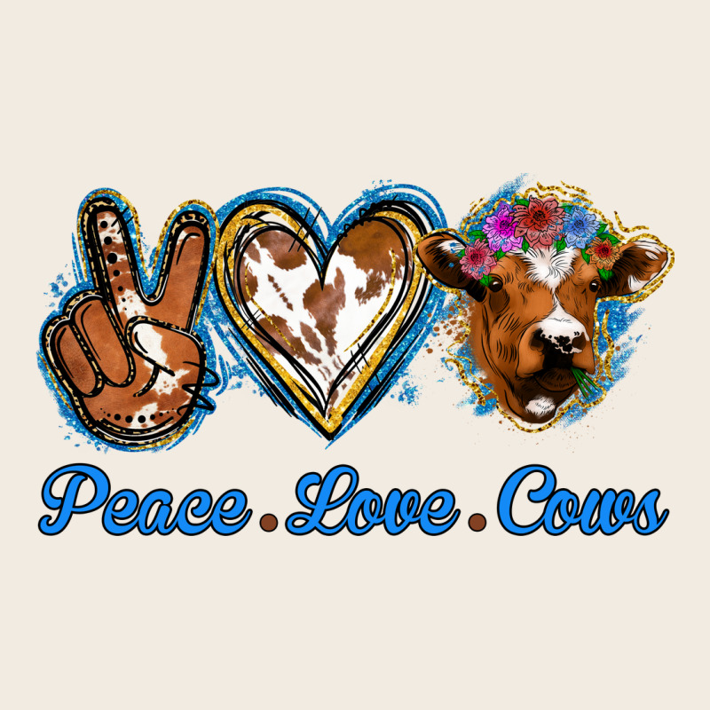 Peace Love Cows Premium Sweatshirt by Jasminsmagicworld | Teevron
