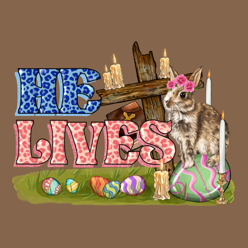 He Lives Easter Premium Tee by FaDigitalArtStudio | Teevron