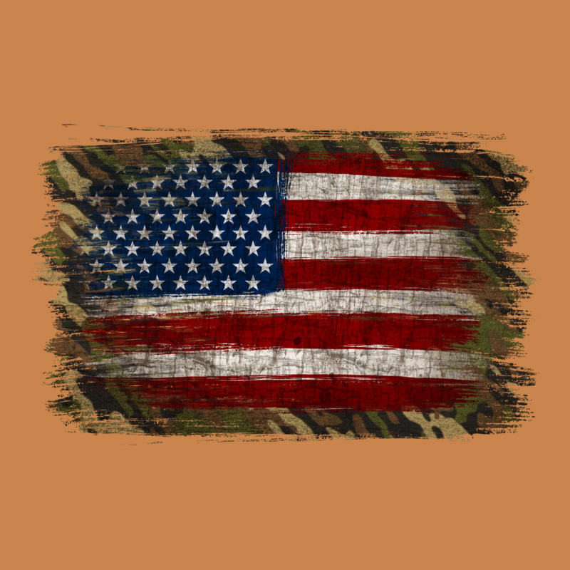 Camouflage Usa Flag Background Heavyweight Hoodie by Jasminsmagicworld | Teevron