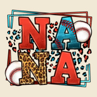 Baseball Nana Leopard Frame Ladies Tee | Teevron