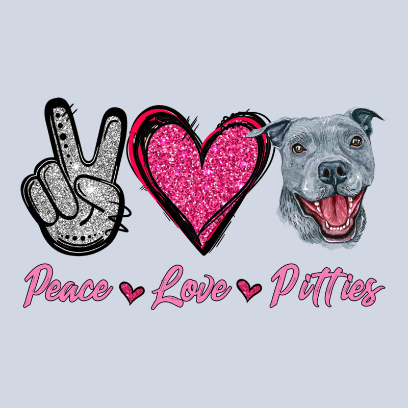 Peace Love Pitties Premium Sweatshirt by Jasminsmagicworld | Teevron
