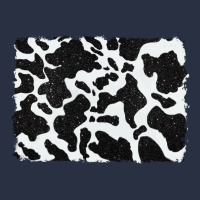 Distressed Black Glitter Cowhide Pattern Urban Hoodie | Teevron