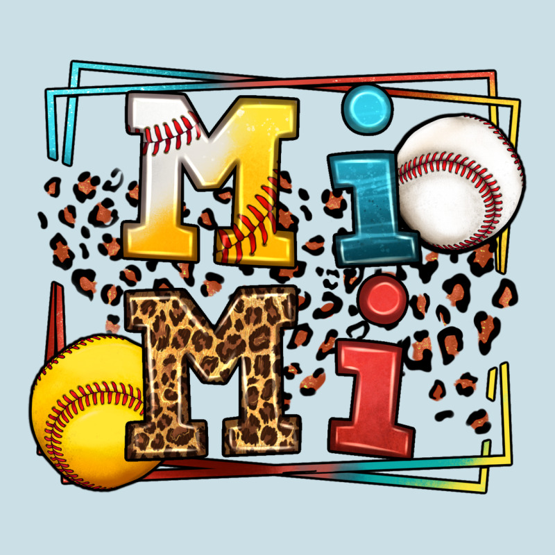 Baseball And Softball Mimi Ladies Tee by LillyAllenDesigns | Teevron