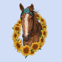 Brown Horse With Gemstone And Sunflowers Urban Hoodie | Teevron