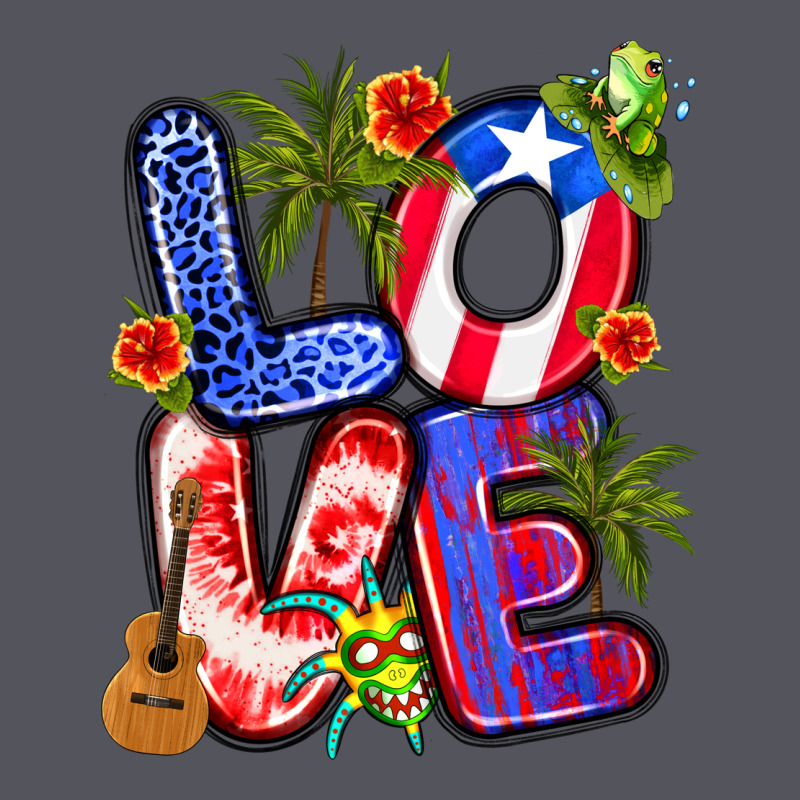 Puerto Rico Love Vintage Hoodie by Artiststas | Teevron
