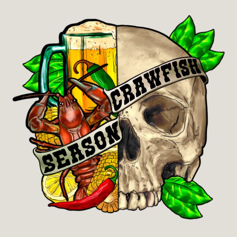 Skull Crawfish Season Heavy Core Tee by FaDigitalArtStudio | Teevron