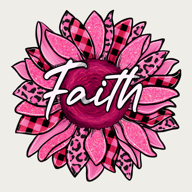 Faith Breast Cancer Awareness Sunflower Zipper Hoodie by Jasminsmagicworld | Teevron