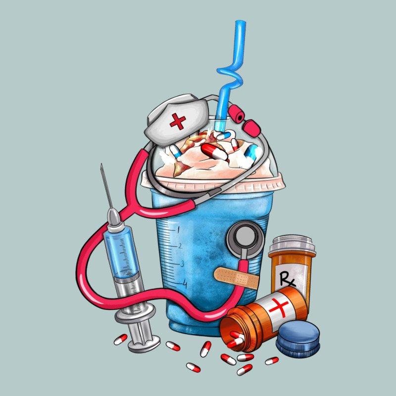 Nurse Frappe Coffee Heavy Core Tee by FaDigitalArtStudio | Teevron