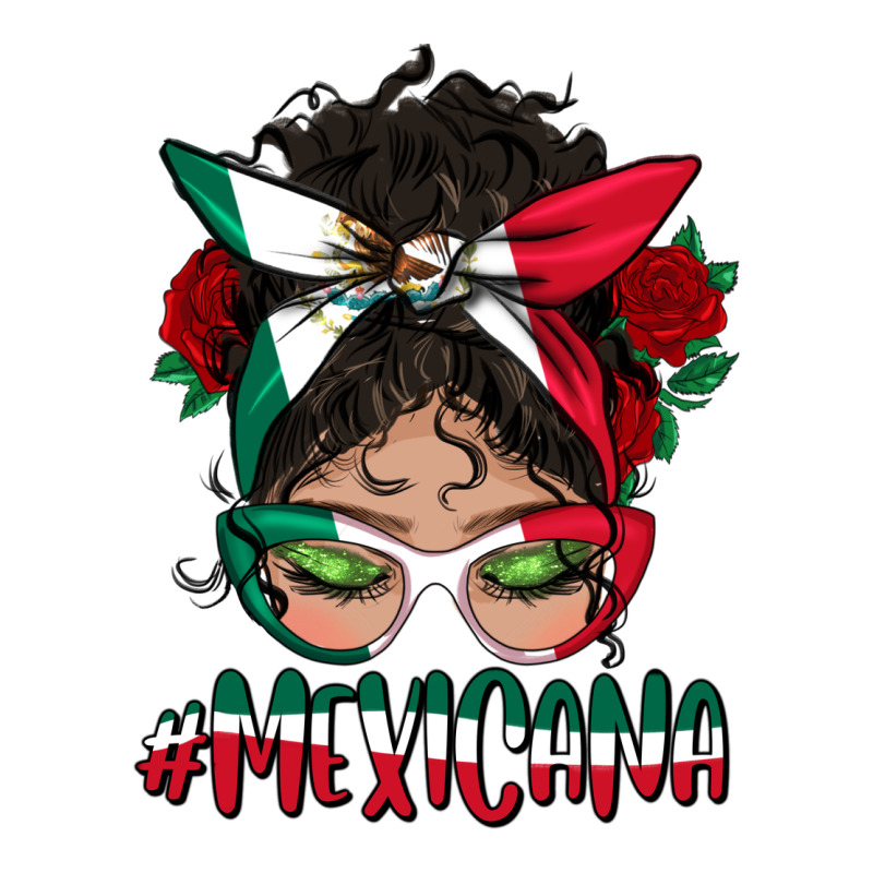 Mexicana Messy Bun Mama Premium Tee by BundleAndBundleShop | Teevron
