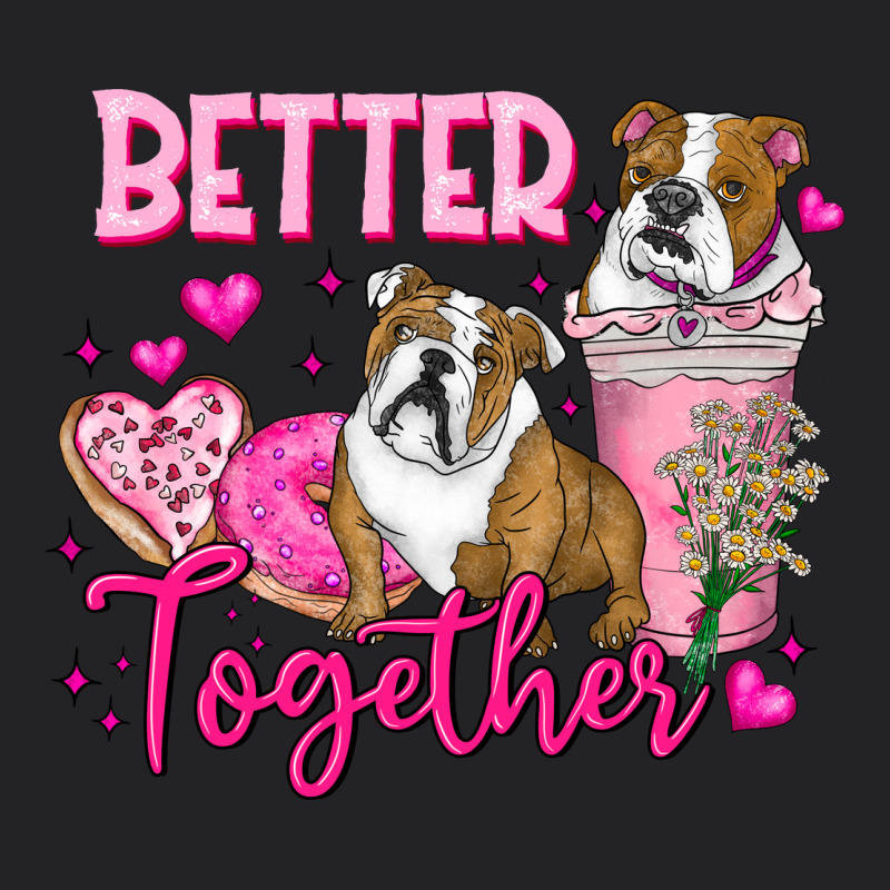 Be Mine Valentine Dog Vintage Tee by CowhideDigitalArt | Teevron