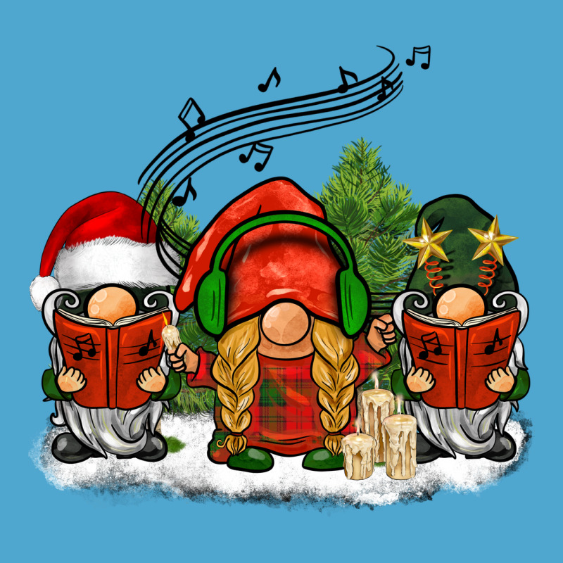 Christmas Choir Gnomes Premium Hoodie by BarkalooDesign | Teevron
