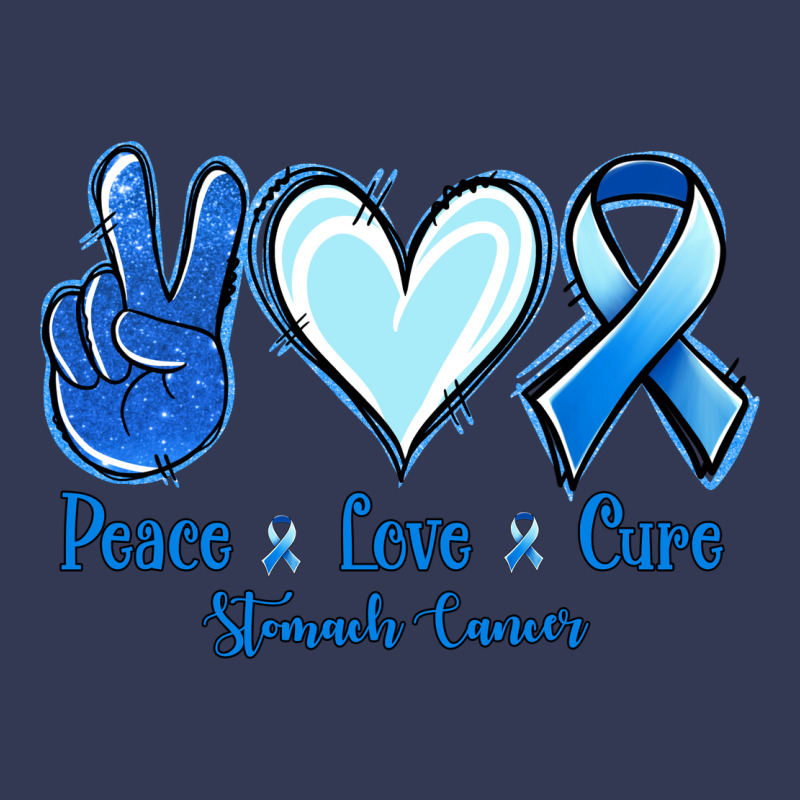 Peace Love Cure Stomach Cancer Heavyweight Hoodie by Jasminsmagicworld | Teevron