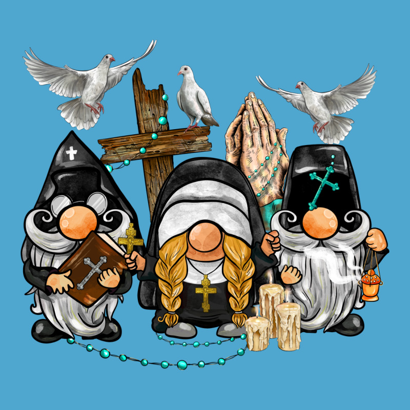 Pastor Nun Religious Gnome Premium Hoodie by BarkalooDesign | Teevron