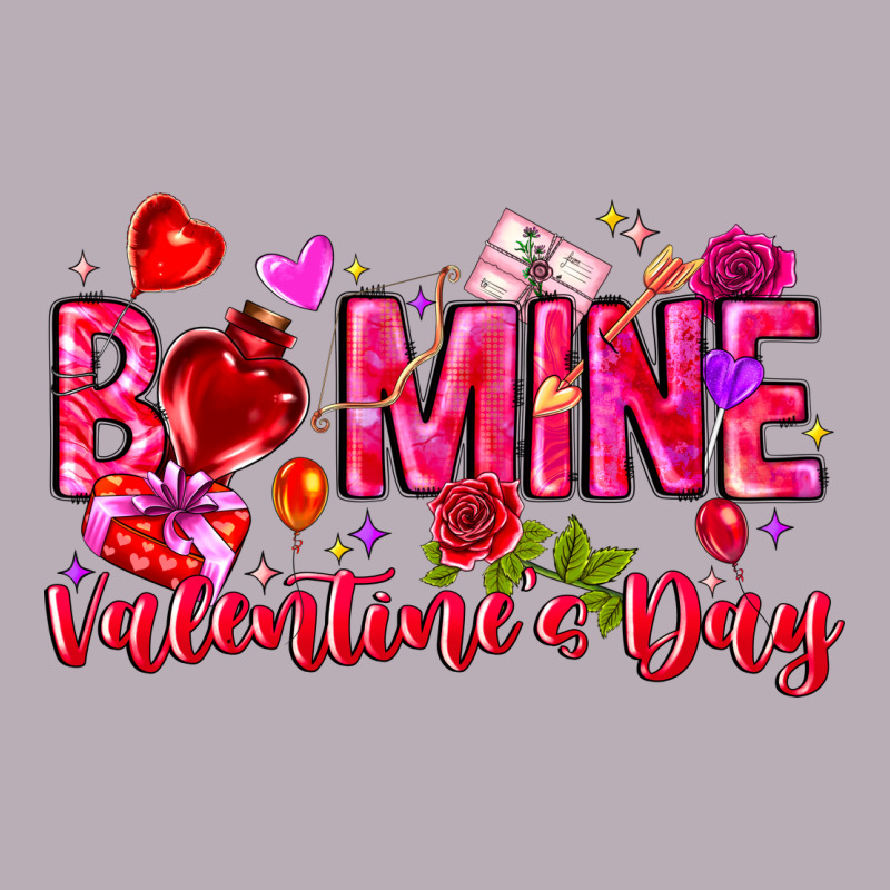 Be Mine Valentines Day Vintage Tee by CowhideDigitalArt | Teevron
