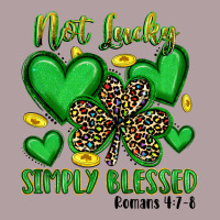 Not Lucky Simply Blessed Vintage Hoodie | Teevron
