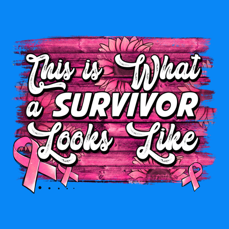 This Is What A Survivor Looks Like Breast Cancer Awareness Zipper Hoodie by Jasminsmagicworld | Teevron