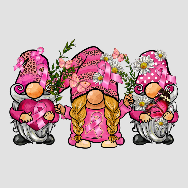Breast Cancer Gnome Premium Hoodie by BarkalooDesign | Teevron