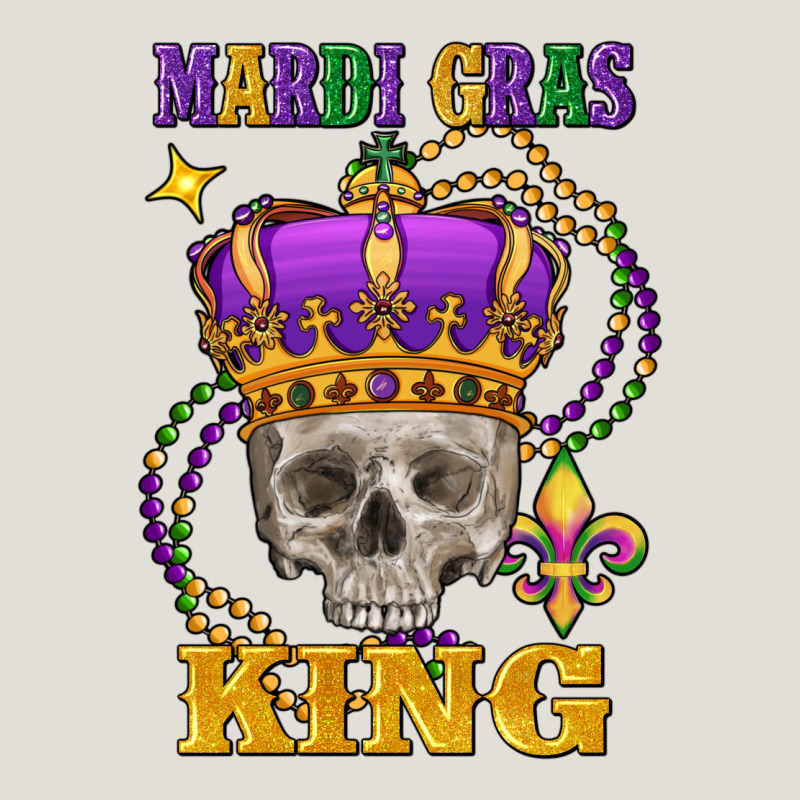 Skull Mardi Gras King Heavy Core Tee by FaDigitalArtStudio | Teevron