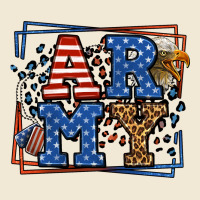 Army Veteran Leopard Frame 4th Of July Ladies Tee | Teevron