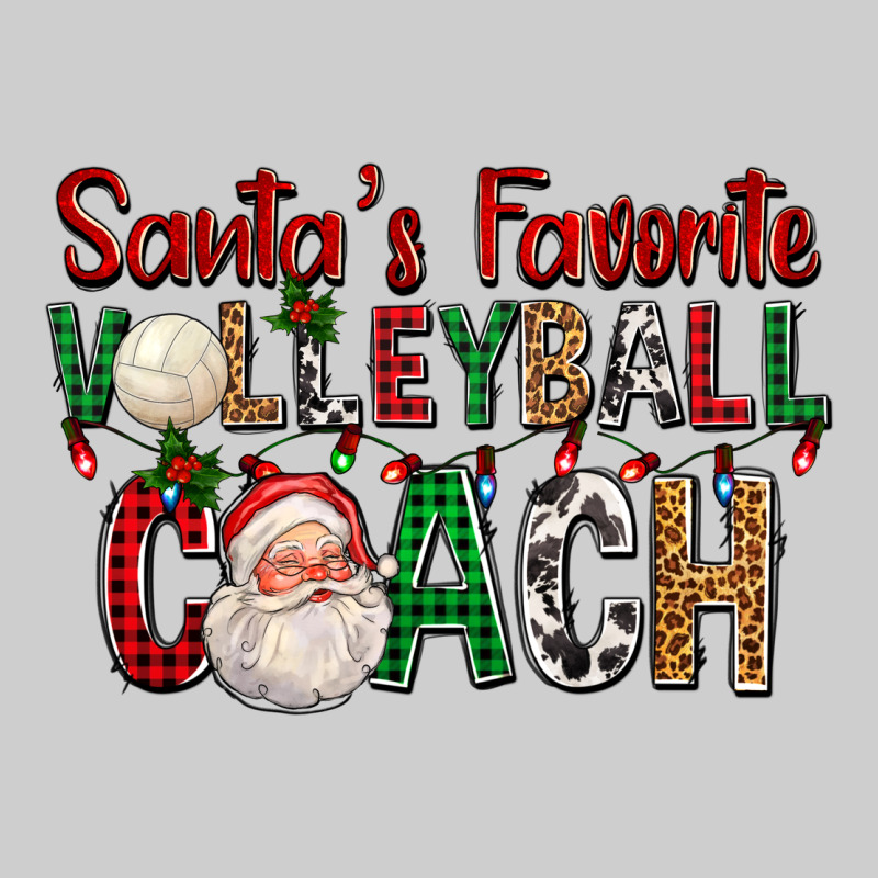 Santa's Favorite Volleyball Coach For Christmas Premium Tee by FaDigitalArtStudio | Teevron