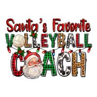 Santa's Favorite Volleyball Coach For Christmas | Teevron