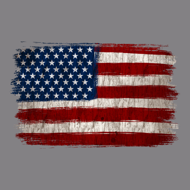 Distressed American Flag Heavyweight Hoodie by Jasminsmagicworld | Teevron