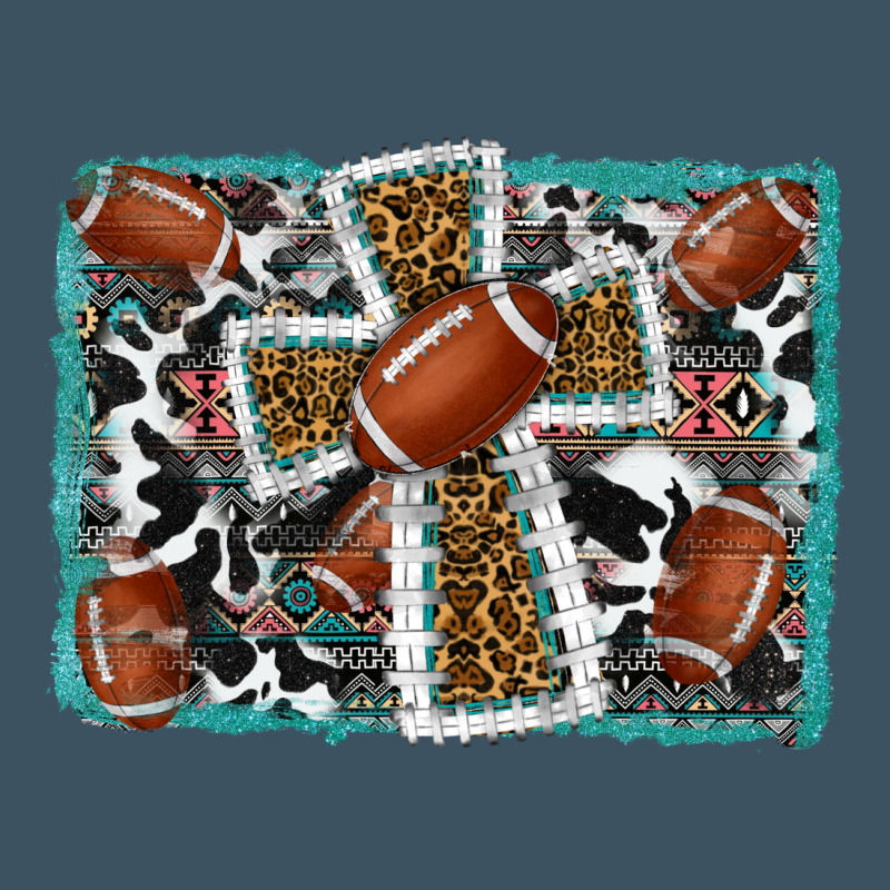 Football Cross Aztec Leopard Background Urban Hoodie by RanaPortraitStore | Teevron