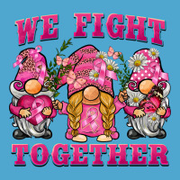 We Fight Together Breast Cancer Gnome Premium Hoodie | Teevron