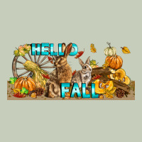 Hello Fall Rabbit Long Sleeve Tee | Teevron