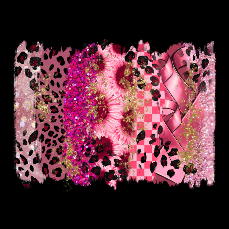Breast Cancer Brushstroke Heavy Core Tee by FaDigitalArtStudio | Teevron