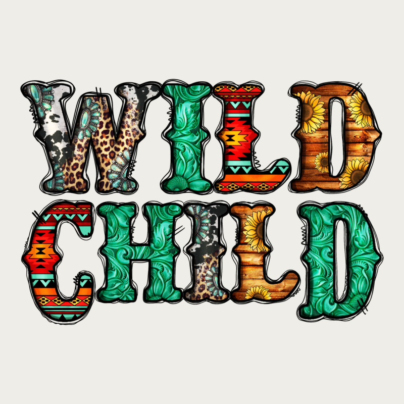 Western Wild Child Zipper Hoodie by Jasminsmagicworld | Teevron