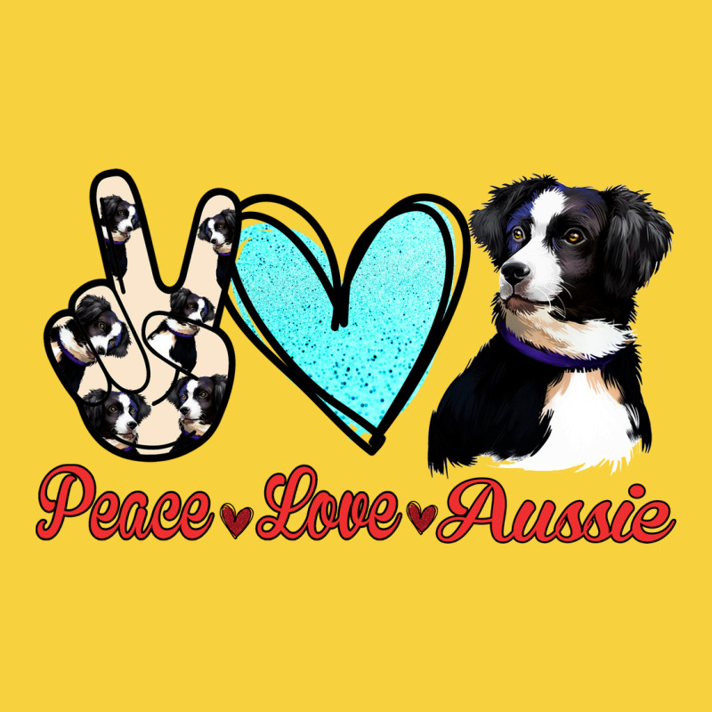 Peace Love Aussie Premium Sweatshirt by Jasminsmagicworld | Teevron