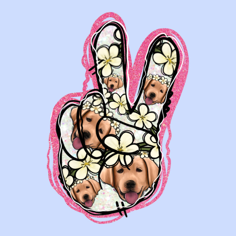Jack Russel Peace Sign Urban Heavy Tee by Jasminsmagicworld | Teevron