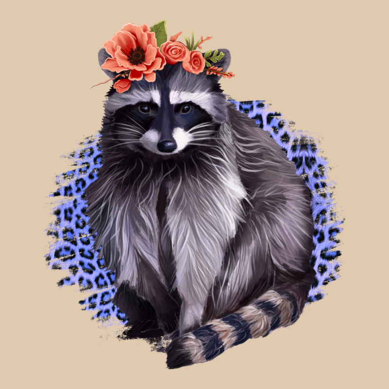 Classy But A Little Thrashy Racoon With Flowers Heavyweight Sweatshirt by Jasminsmagicworld | Teevron