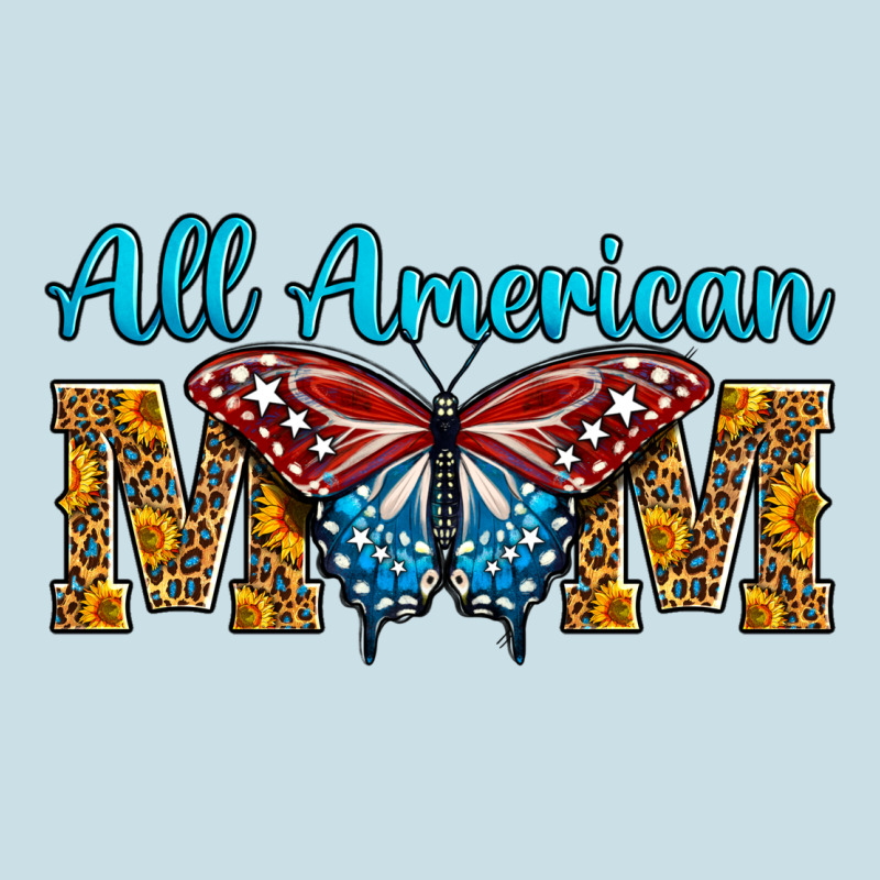All American Mom Butterfly Ladies Tee by LillyAllenDesigns | Teevron