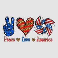 Peace Love America Premium Sweatshirt | Teevron