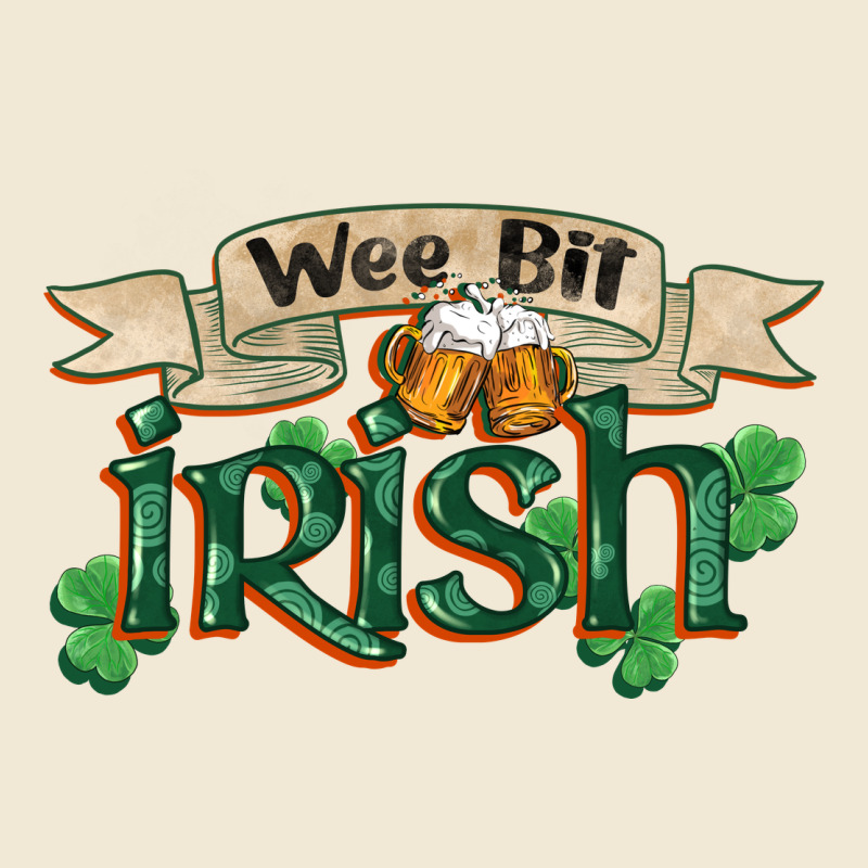 Wee Bit Irish St Patrick's Day Premium Tee by FaDigitalArtStudio | Teevron