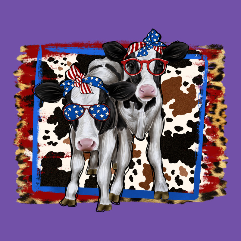 4th Of July Cows Holstein Cows Premium Sweatshirt by Jasminsmagicworld | Teevron
