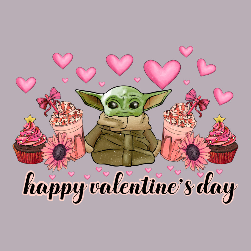Happy Valentines Day Yoda Vintage Tee by CowhideDigitalArt | Teevron