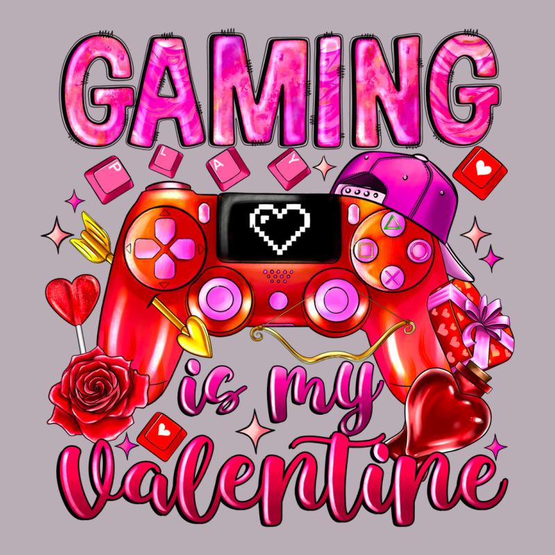 Gaming Is My Valentine Vintage Tee by CowhideDigitalArt | Teevron