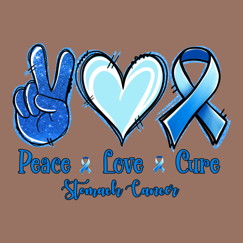 Peace Love Cure Stomach Cancer Premium Hoodie by Jasminsmagicworld | Teevron