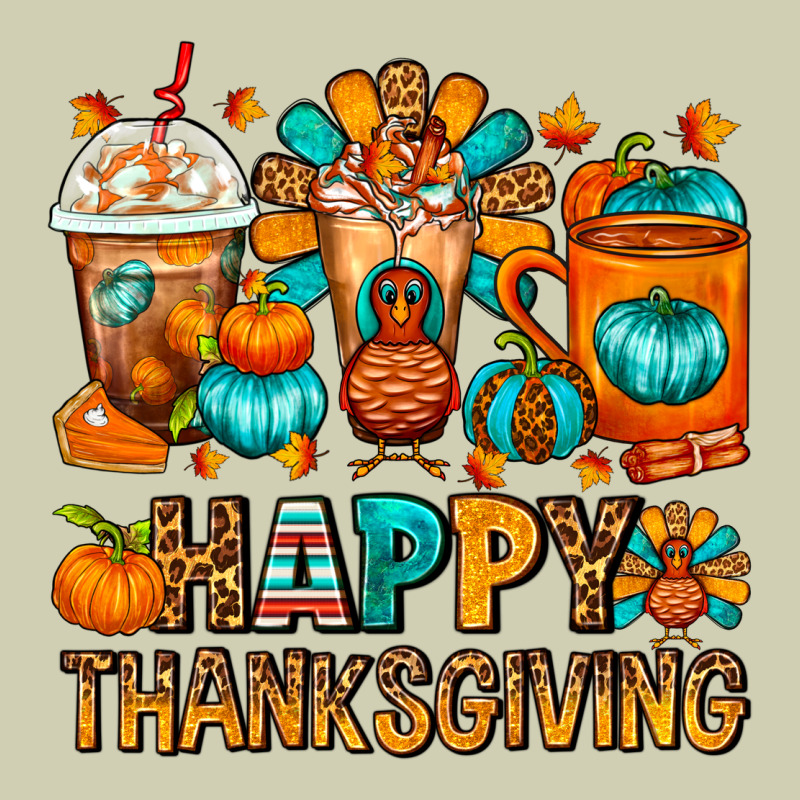Happy Thanksgiving Coffee Cups Heavy Core Tee by FaDigitalArtStudio | Teevron