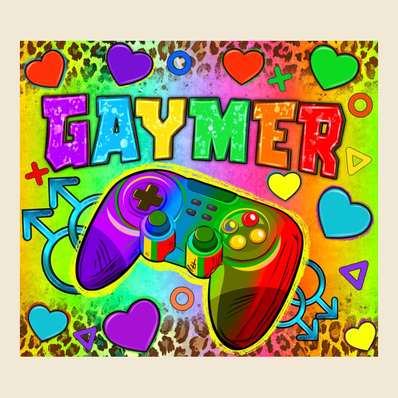 Lgbtq+ Gaymer With Hearts Tumbler Premium Tee by BundleAndBundleShop | Teevron