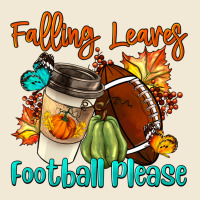Falling Leaves Football Please Ladies Tee | Teevron