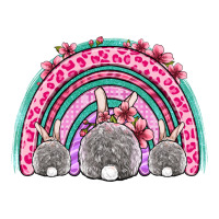Easter Bunny Rainbow Classic Tee | Teevron