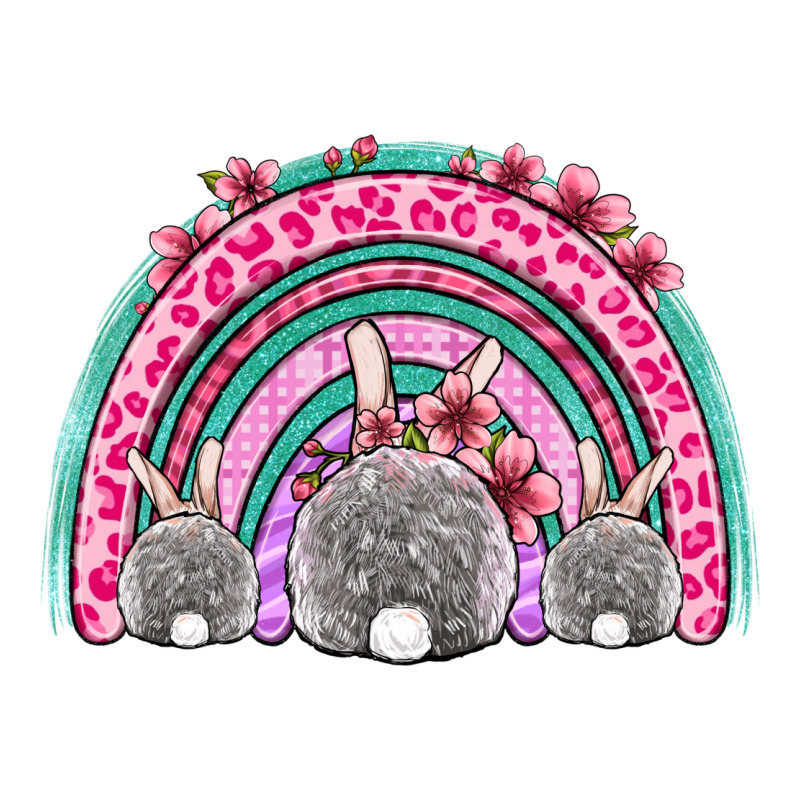 Easter Bunny Rainbow Classic Tee by OliviaCreatesArt | Teevron