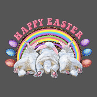 Happy Easter Bunny Tails Zipper Hoodie | Teevron